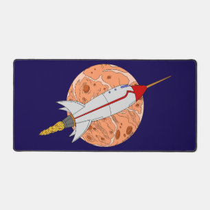 Retro Rocket 2026 Desk Mat