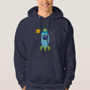 Retro Rocket Hoodie