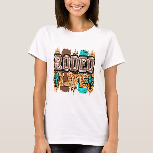 Retro Rodeo Life T-Shirt (Front)
