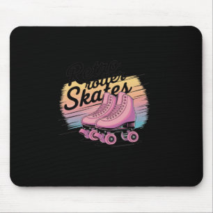 Retro Roller Skates - 80s Vibes Sticker6 Mouse Mat