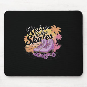 Retro Roller Skates - 80s Vibes Sticker8  Mouse Mat