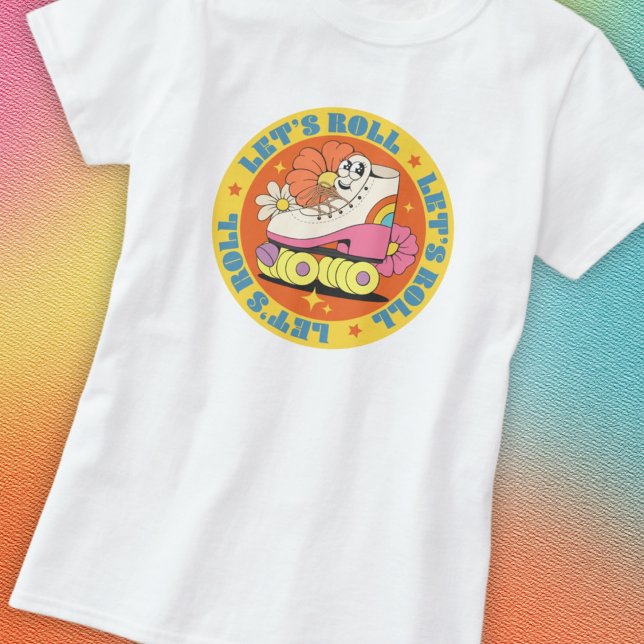 Retro Roller Skating  T-Shirt (Creator Uploaded)