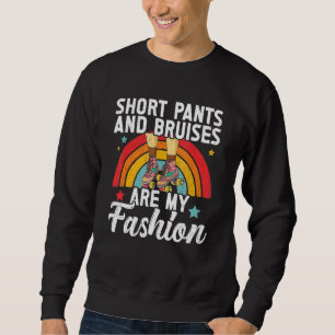 Retro Rollerskates 80's Derby Roller Skating for T Sweatshirt