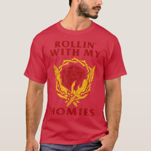 Retro Rolling With My Homies Vintage Styles Music T-Shirt