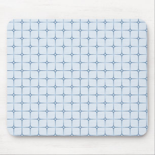 Retro Romance Mousepad, Blue Mouse Mat
