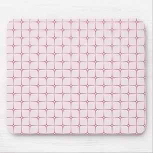 Retro Romance Mousepad, Pink Mouse Mat