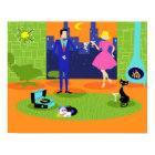 Retro Romantic Evening Couple Poster