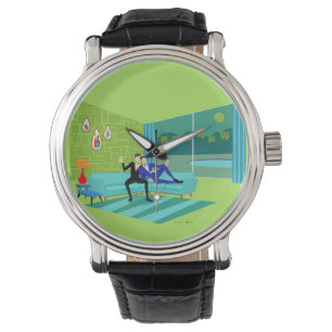 Retro Romantic Gay Couple Watch