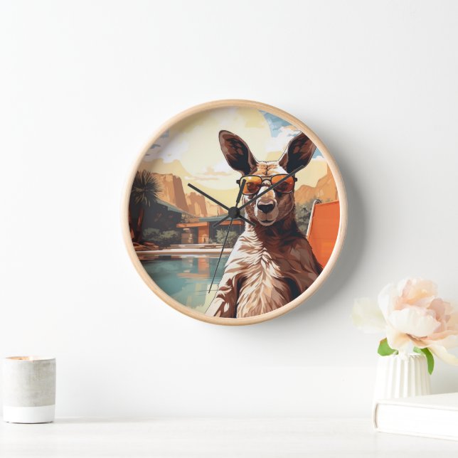 Retro Roo Clock (Home)