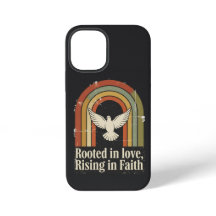 Retro rooted and rising faith design