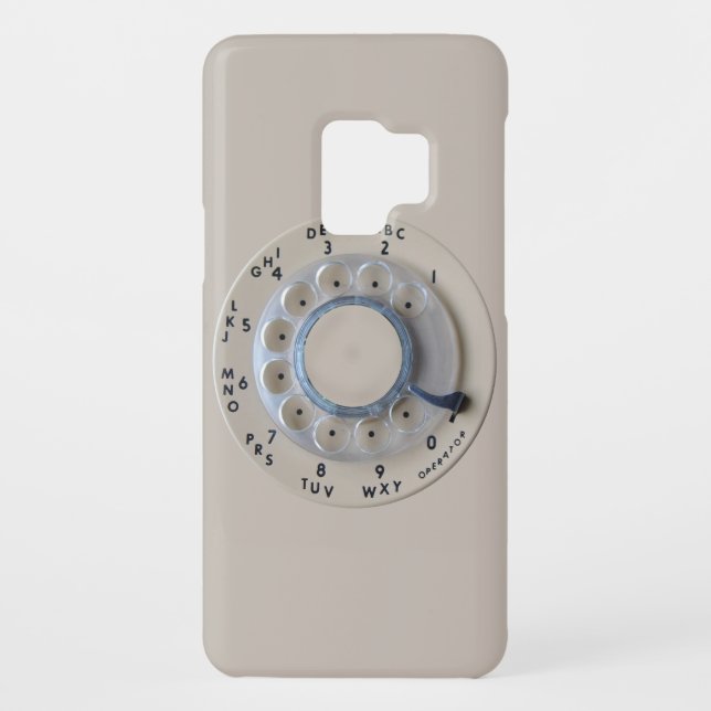 Retro Rotary Phone Dial Case-Mate Samsung Galaxy Case (Back)