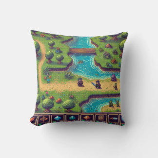 Retro RPG Cushion