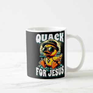 Retro Rubber Duck Christian Rubber Ducky Quacks Fo Coffee Mug
