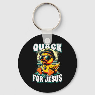 Retro Rubber Duck Christian Rubber Ducky Quacks Fo Key Ring