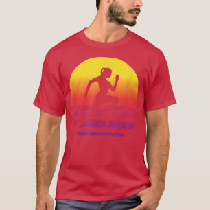 Retro runner, motivation, jogging T-Shirt