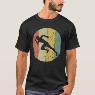 Retro Runner Vintage Runner Joggers Run Running Lo T-Shirt