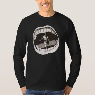 Retro Running Mouth Escape Gape T-Shirt