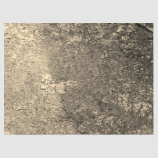 Retro Rusty Grunge Texture Pattern Tissue Paper