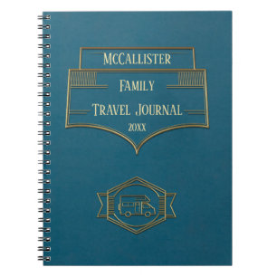 Retro RV Motorhome Travel Journal