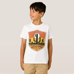 Retro Saguaro National Park Arizona Tucson Cactus T-Shirt