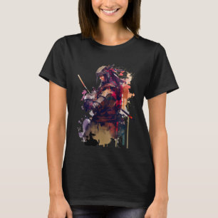 Retro Samurai Warrior Sword Japanese Ninja   1 T-Shirt