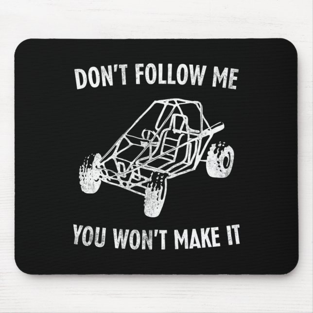 Retro Sand Dune Buggy Buggies Racing Beach Ride Mouse Mat (Front)