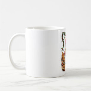 Retro Santa Bakery Christmas Coffee Mug