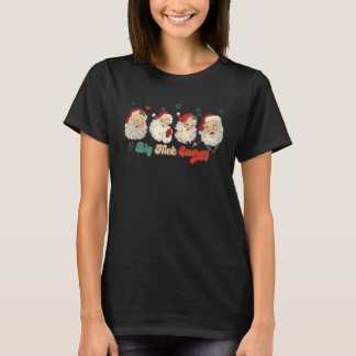 Retro Santa Big Nick Energy  Family Matching Outfi T-Shirt