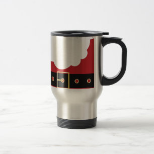 retro santa claus travel mug