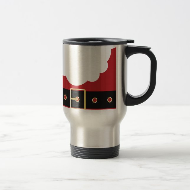 retro santa claus travel mug (Right)