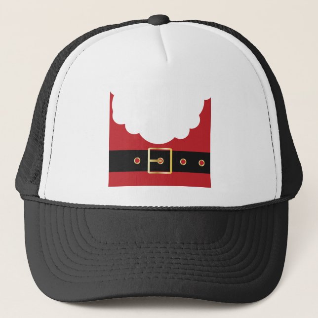 retro santa claus trucker hat (Front)