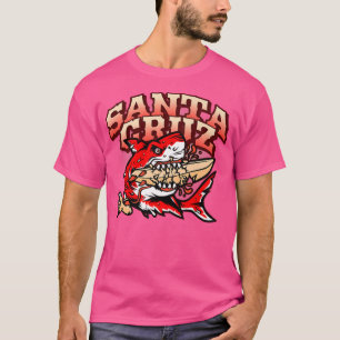 Retro Santa Cruz California Great White Shark Vs, T-Shirt