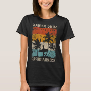 Retro Santa Cruz California Surfing Santa Cruz T-Shirt