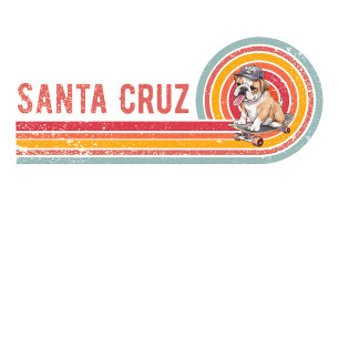 Retro Santa Cruz Skateboarding Bulldog T-Shirt