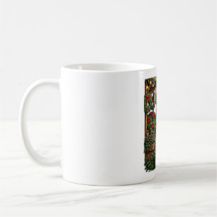 Retro Santa Farmers Market Christmas Coffee Mug