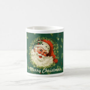 Retro Santa Mug