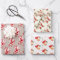 retro santa vintage christmas gift wrapping paper