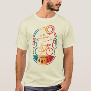 Retro Santos Bike Trail. T-Shirt