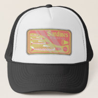 Retro Sardines Poster