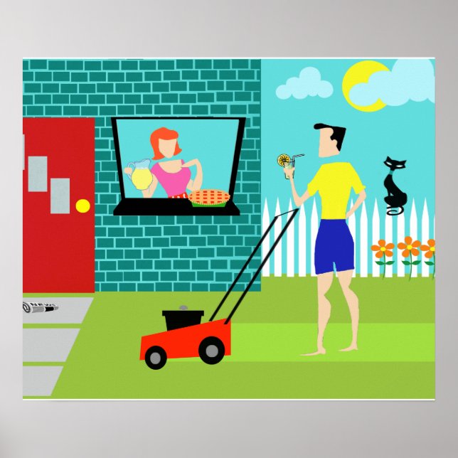 Retro Saturday Morning Poster (Front)