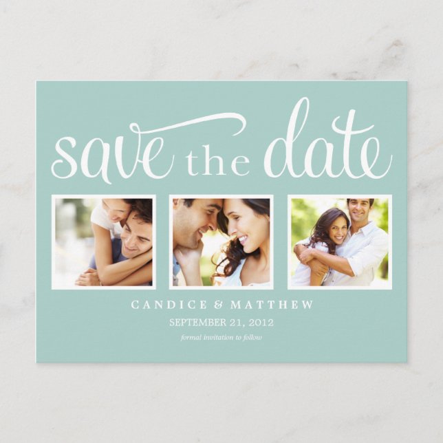 RETRO | SAVE THE DATE ANNOUNCEMENT (Front)