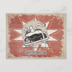 Retro Save the Date Postcards Fun!