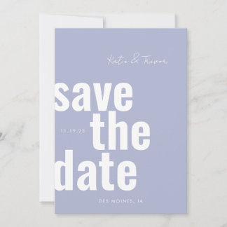 Retro Save the Dates Save The Date