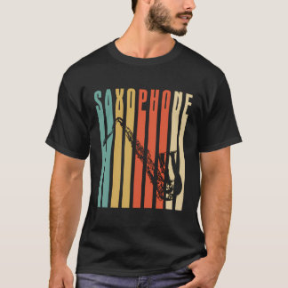 Retro Saxophone T-Shirt