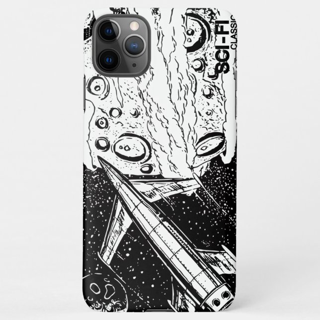 Retro SCI-FI Classic  iPhone Case (Back)