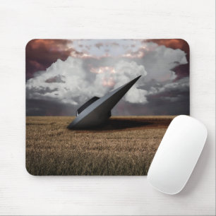 Retro Sci - fi. Crashed UFO Mouse Mat