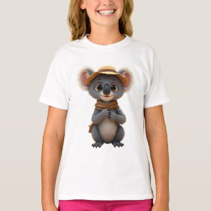 Retro Sci-Fi Hero Over Cityscape T-Shirt