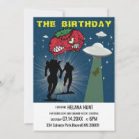 Retro Sci Fi Poster birthday party