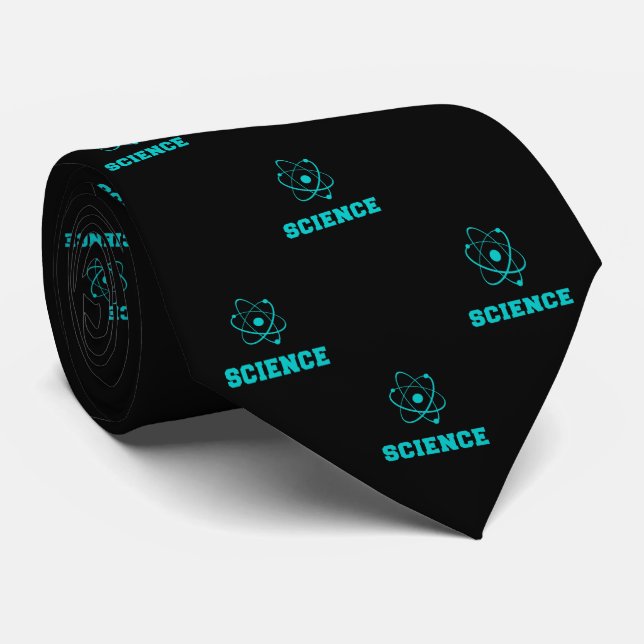 Retro Science Academy Tie (Rolled)