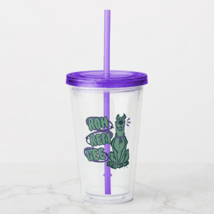 Retro Scooby "OMG" Acrylic Tumbler
